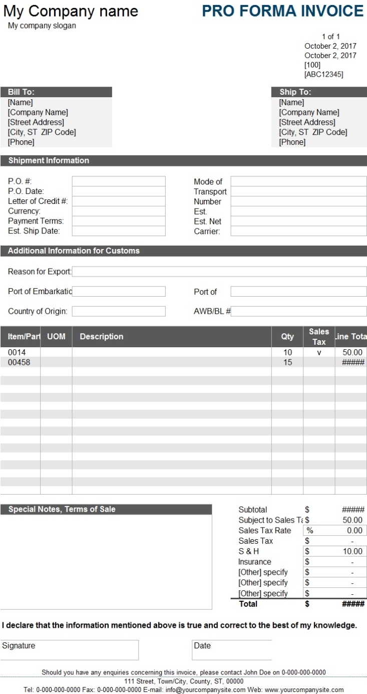 40+ Free Services Invoice Templates - Ms Word And Ms Excel Inside Invoice Record Keeping Template