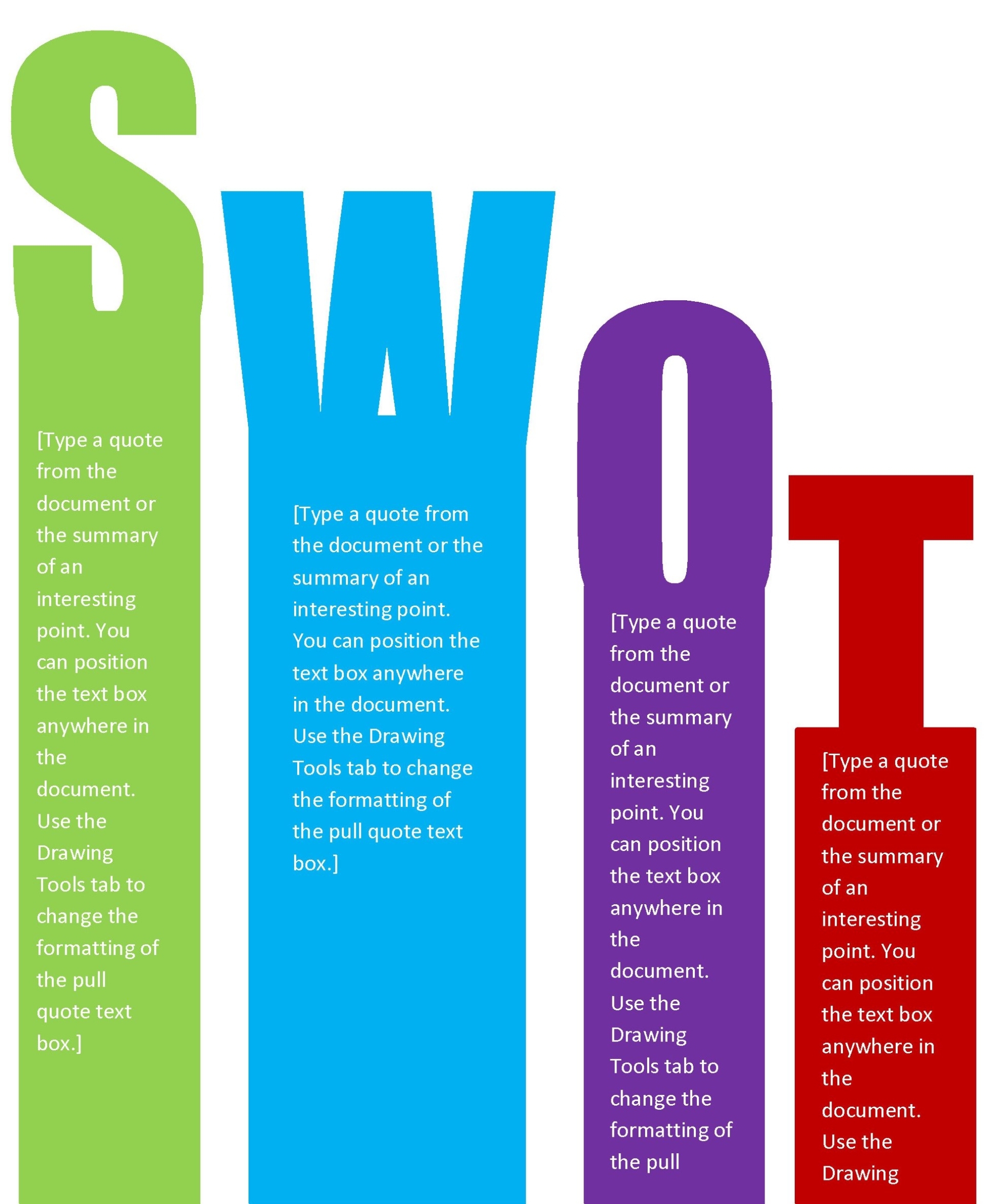 40 Free Swot Analysis Templates In Word – Demplates With Regard To Swot Template For Word