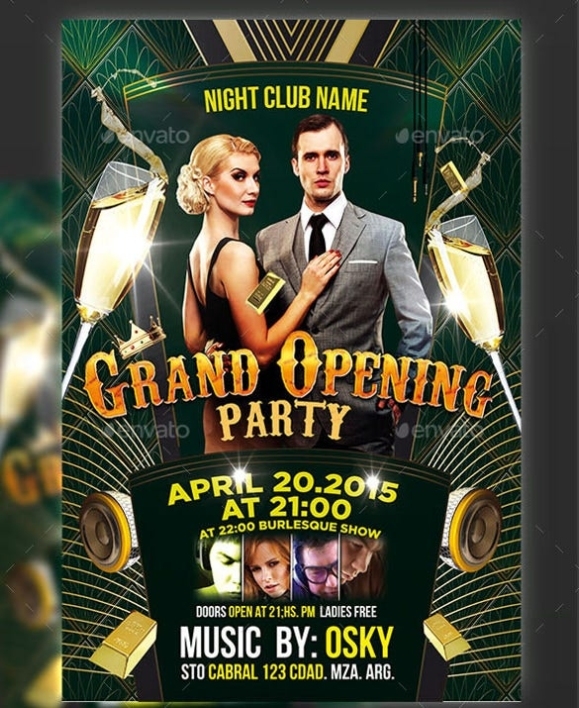 40+ Grand Opening Flyer Template - Free Psd, Ai, Vector Eps Format Download | Free &amp; Premium intended for Grand Opening Flyer Template Free