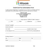43 Credit Card Authorization Forms Templates {Ready To Use} Pertaining To Credit Card Authorization Form Template Word