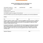 43 Credit Card Authorization Forms Templates {Ready-To-Use} pertaining to Credit Card Billing Authorization Form Template