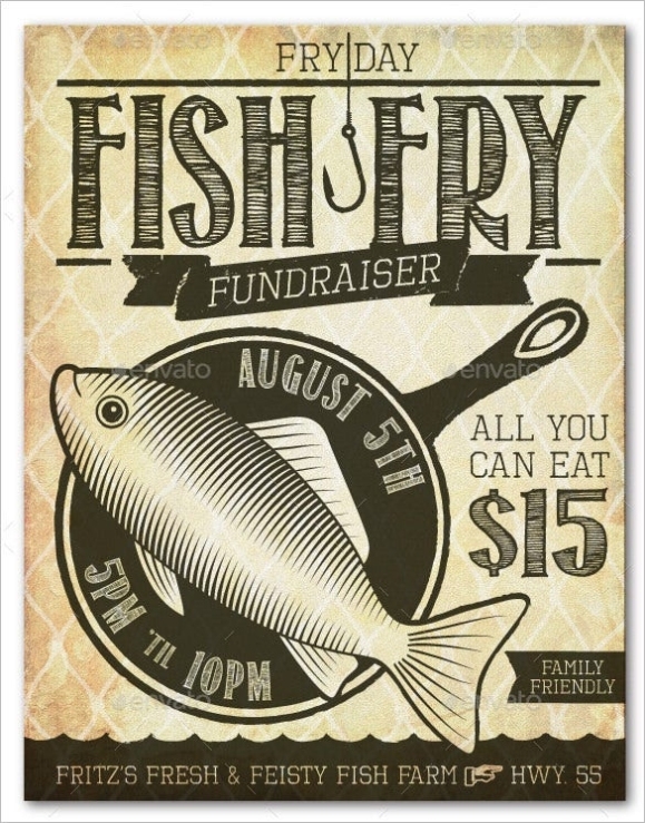 48+ Fundraiser Flyer Templates – Psd, Eps, Ai, Word | Free & Premium Templates In Fish Fry Flyer Template