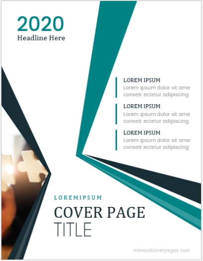 5 Best Business Report Cover Page Templates For Ms Word | Ms Word Cover Page Templates in Word Title Page Templates