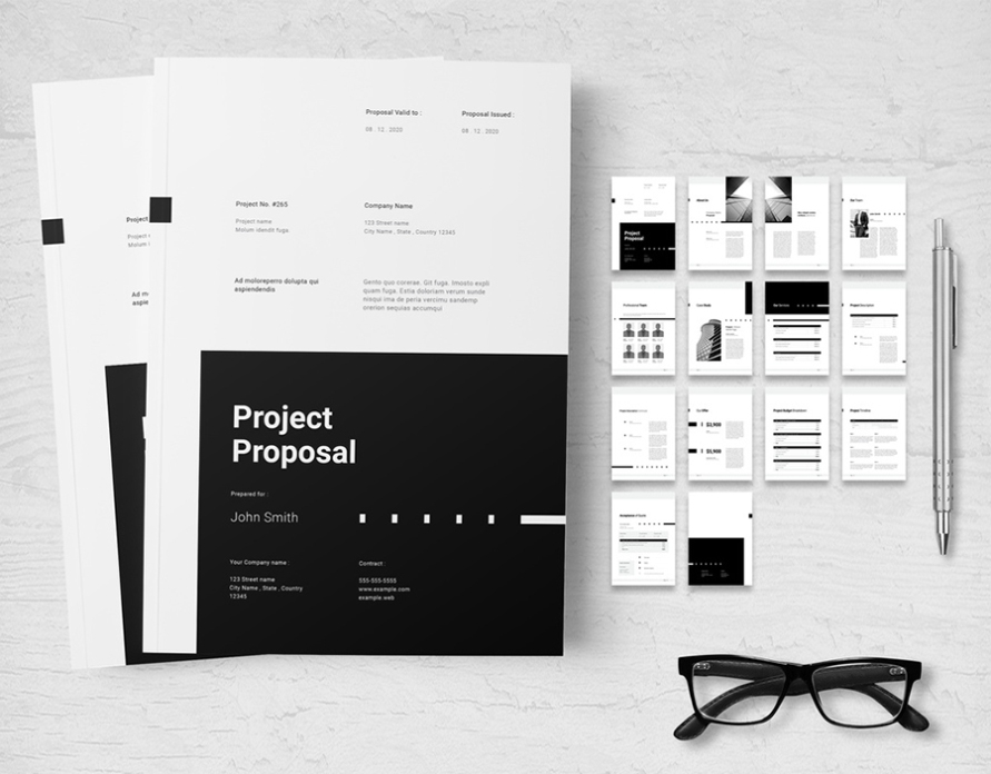 50+ Best Indesign Proposal Templates – Designercandies For Business Proposal Template Indesign