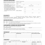 50 Free Employment / Job Application Form Templates [Printable] ᐅ Templatelab inside Job Application Template Word Document