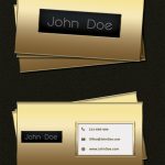 50 Free Photoshop Business Card Templates | The Jotform Blog Regarding Name Card Template Photoshop