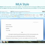 50 Mla Formatting In Word 2010 | Ufreeonline Template for Mla Format Word Template