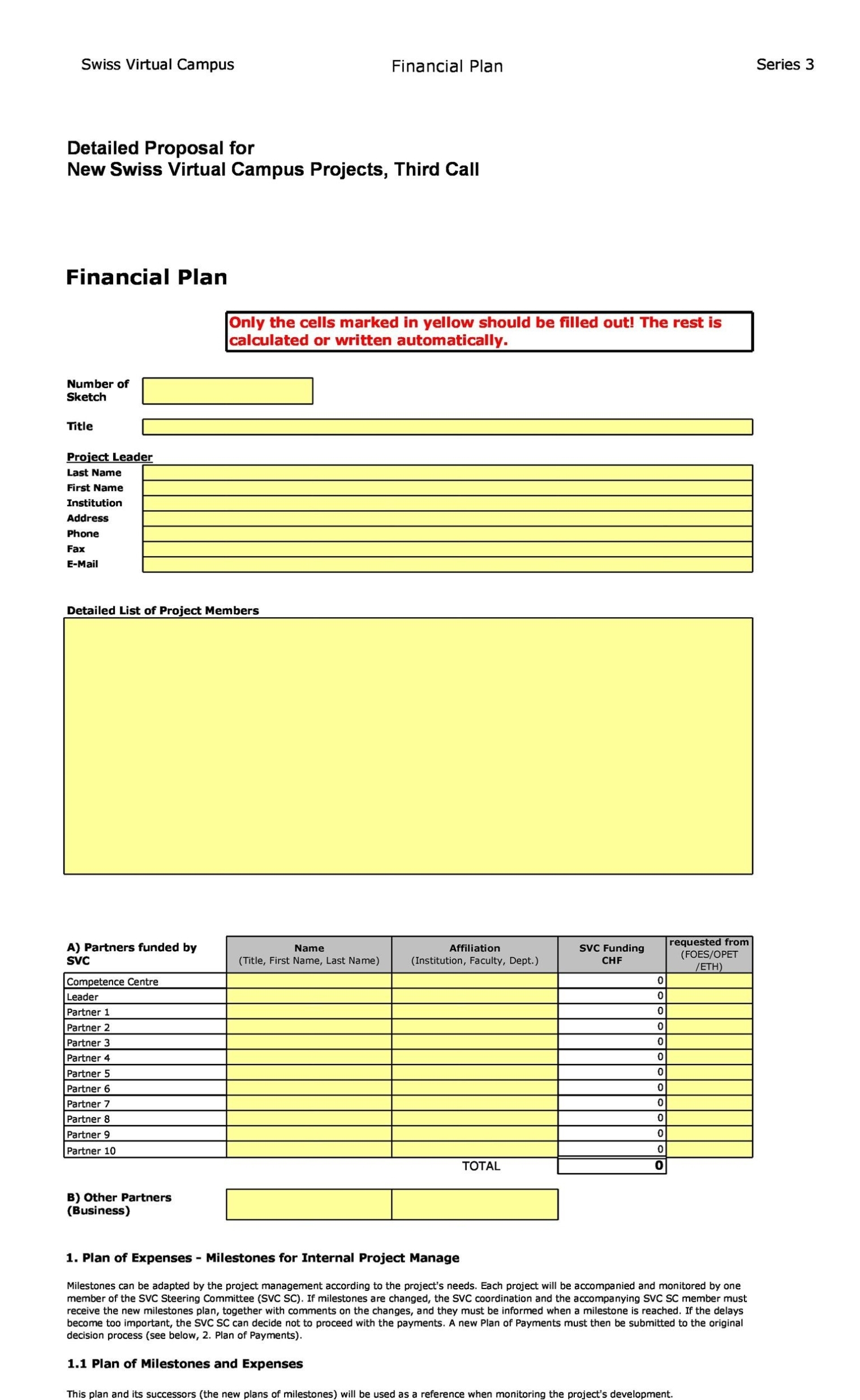 50 Professional Financial Plan Templates [Personal & Business] ᐅ Regarding Financial Plan Template For Startup Business