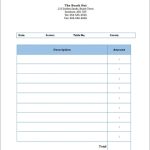52+ Sample Blank Invoice Templates | Sample Templates With Regard To Generic Invoice Template Word