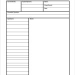 6+ Free Cornell Notes – Free Sample, Example, Format Download | Free & Premium Templates Pertaining To Google Docs Note Card Template