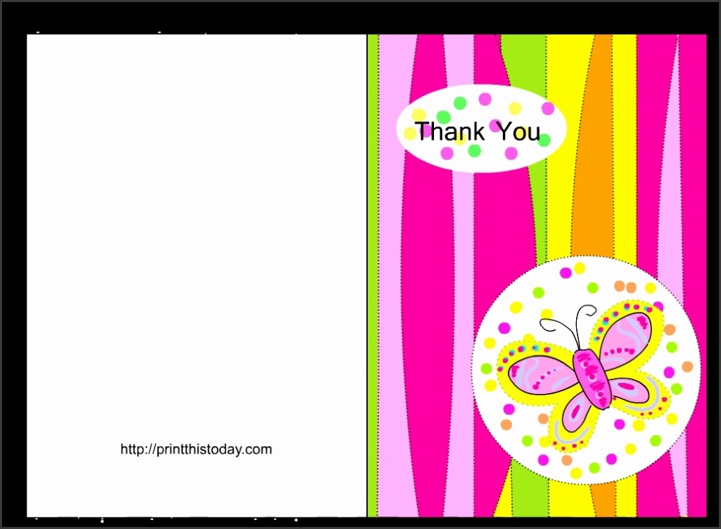6 Free Thank You Note Templates – Sampletemplatess – Sampletemplatess Intended For Thank You Note Card Template