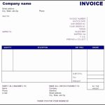 6 Invoice Template Uk Free – Sampletemplatess – Sampletemplatess For Xl Invoice Template