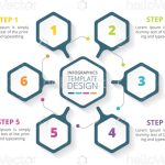 6 Steps Business Process Infographic Template Design - Vector Illustration - Download Graphics with Business Process Design Document Template