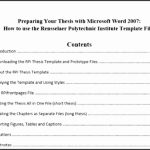 7 Editable Table Of Contents Template – Sampletemplatess – Sampletemplatess Intended For Microsoft Word Table Of Contents Template