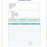 7+ Free Blank Invoice Templates (Excel | Word) Make Quick Invoices pertaining to Generic Invoice Template Word