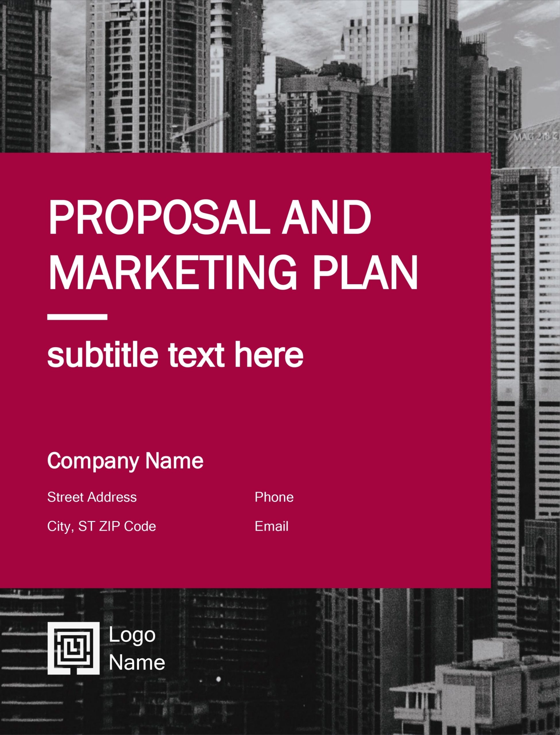 7 Free Business Plan Proposal Templates In Word Docx And Powerpoint Regarding Business Plan Template Free Word Document