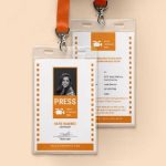 7+ Press Id Card Templates – Free Downloads | Template With Media Id Card Templates