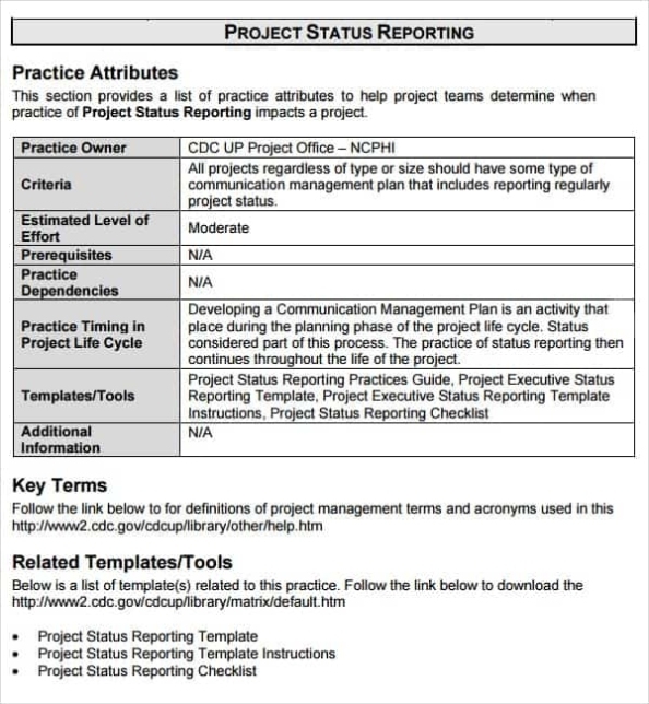 7+ Weekly Status Report Templates – Word Excel Pdf Formats In It Report Template For Word
