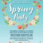 70 Best Spring Break Party Flyer Print Templates 2019 | Frip.in With Regard To Free Spring Flyer Templates