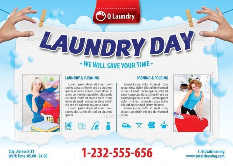 70 Creating Laundry Flyers Templates For Free By Laundry Flyers Templates - Cards Design Templates For Laundry Flyers Templates