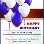8+ Free Birthday Card Templates In Word – Word Excel Formats Intended For Word Anniversary Card Template