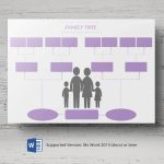 8+ Free Family Tree Templates – Three Generation, Inversed, Large | Free & Premium Templates In 3 Generation Family Tree Template Word