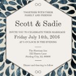 800+ 3 Free Wedding Invitation Templates &amp; Examples - Lucidpress within Invitation Cards Templates For Marriage