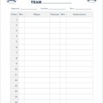 9+ Baseball Line Up Card Templates – Doc, Pdf, Psd, Eps Throughout Baseball Card Template Microsoft Word