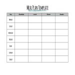 9 Editable Weekly Meal Planner Template Word – Template Free Download Within Weekly Meal Planner Template Word