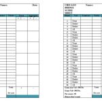 9 Free Sample Bridgett Score Sheet Templates – Printable Samples Inside Bridge Score Card Template