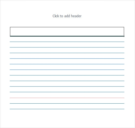9 Index Card Templates For Free Download | Sample Templates Intended For 3 X 5 Index Card Template
