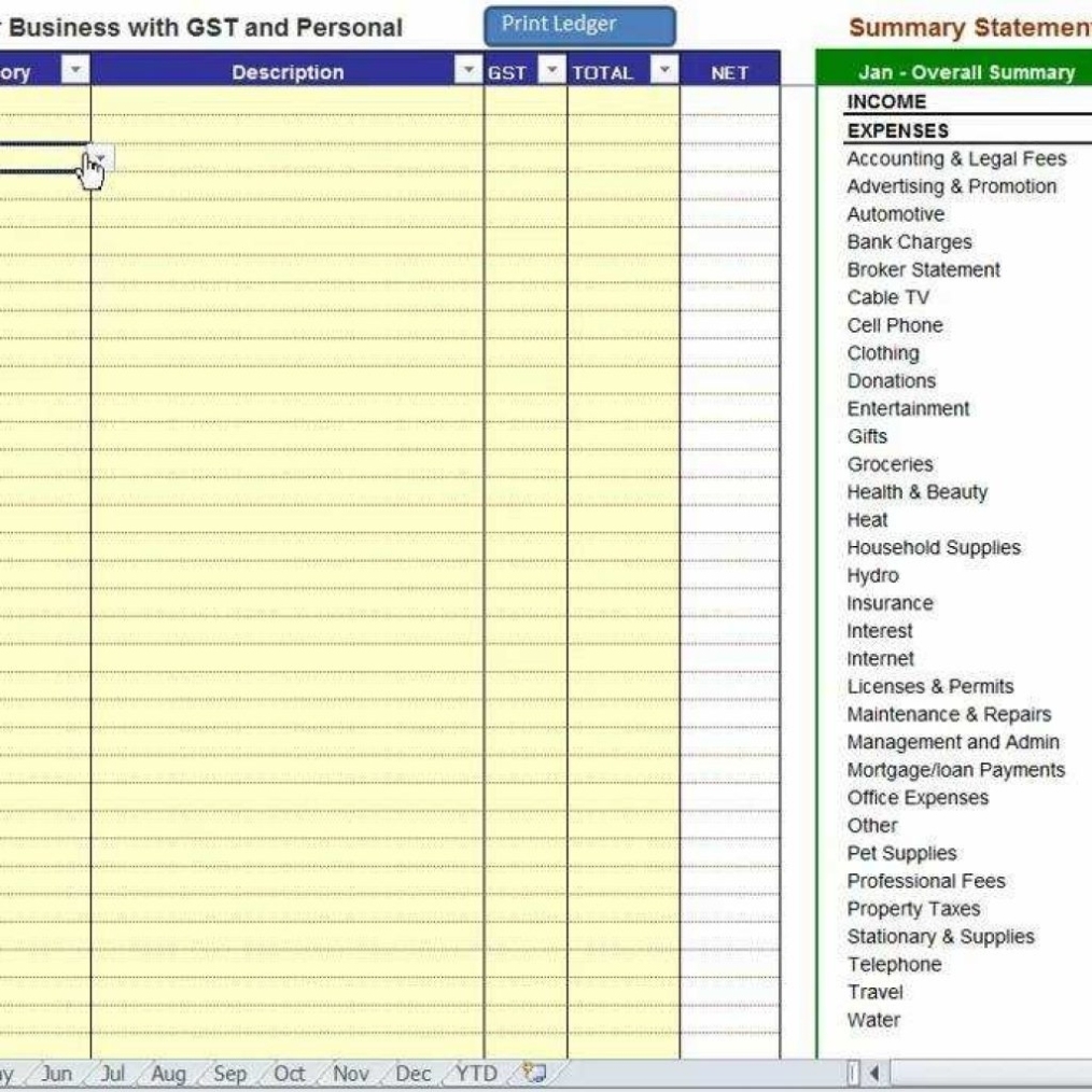 Accounting Spreadsheets For Small Business Free For Easy Bookkeeping Software For Canadian Small With Regard To Template For Small Business Bookkeeping