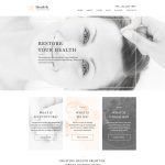 Acupuncture Website Template | Go Edit® With Acupuncture Business Plan Template
