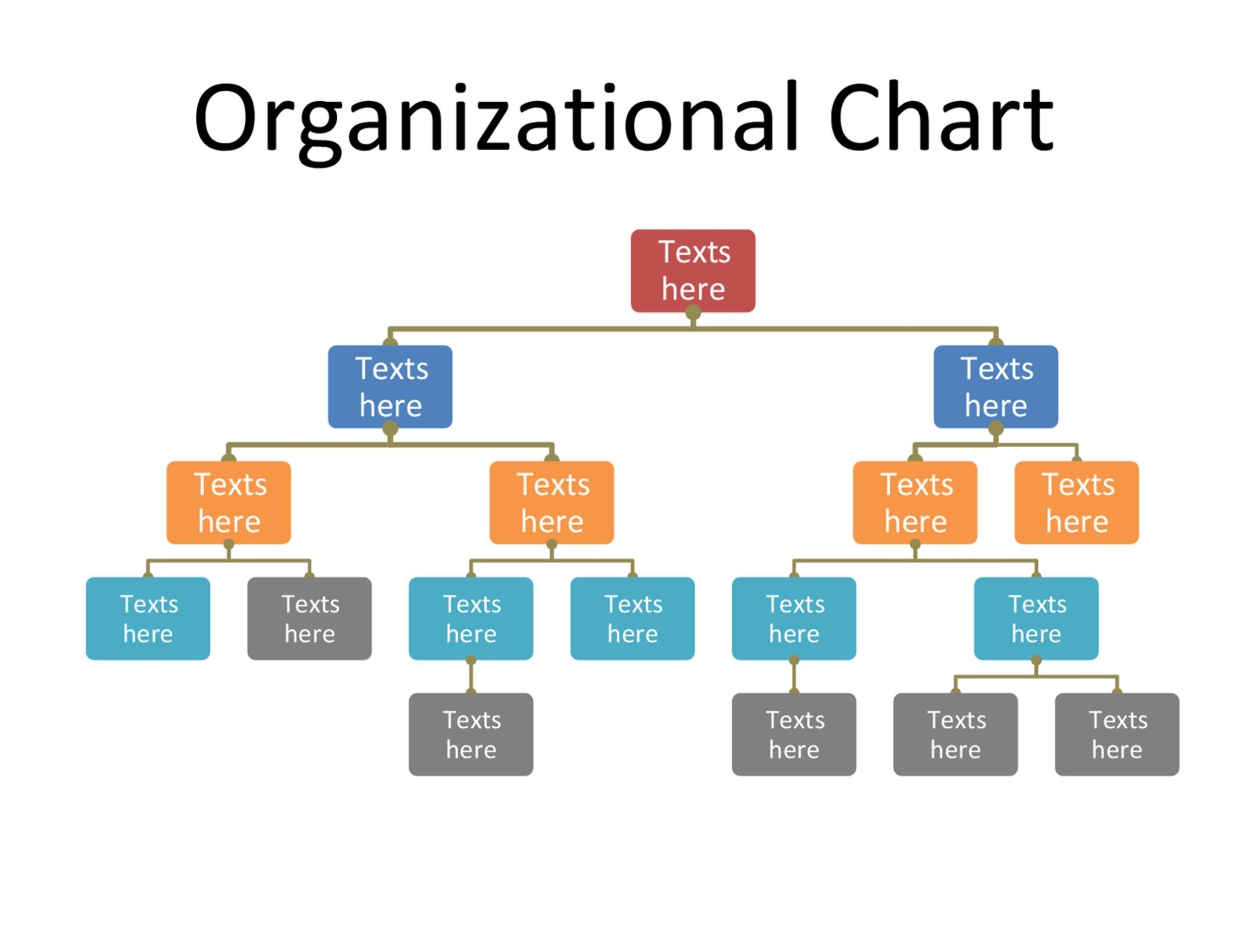 Addictionary For Small Business Organizational Chart Template