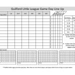 Addictionary inside Free Baseball Lineup Card Template