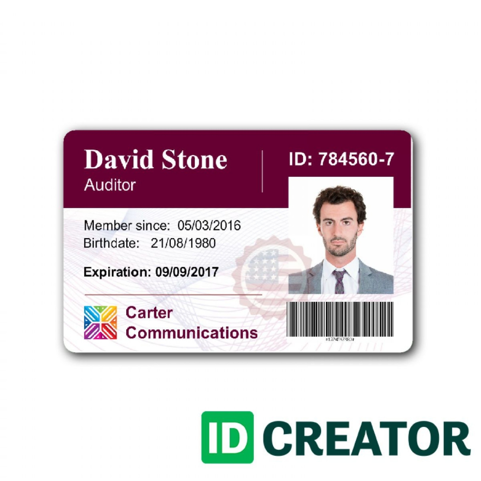 Addictionary With Regard To Id Badge Template Word