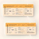 Airline Ticket – 20+ Examples, Format, Pdf | Examples For Plane Ticket Template Word
