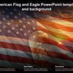 American Flag And Eagle Powerpoint Template And Background | Presentation Graphics with Patriotic Powerpoint Template