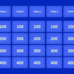 Animated Jeopardy Game For Powerpoint – Slidemodel Throughout Powerpoint Quiz Template Free Download