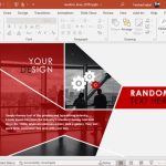 Animated Techy Design Powerpoint Template For How To Design A Powerpoint Template