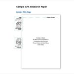 Apa Format Paper Download Throughout Apa Format Template Word 2013