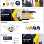 Awesome Business Business Company Introduces The Company Profile Ppt Template For Unlimited With Free Download Powerpoint Templates For Business Presentation