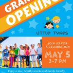 Awesome Daycare Grand Opening Flyer Template Throughout Opening Soon Flyer Template