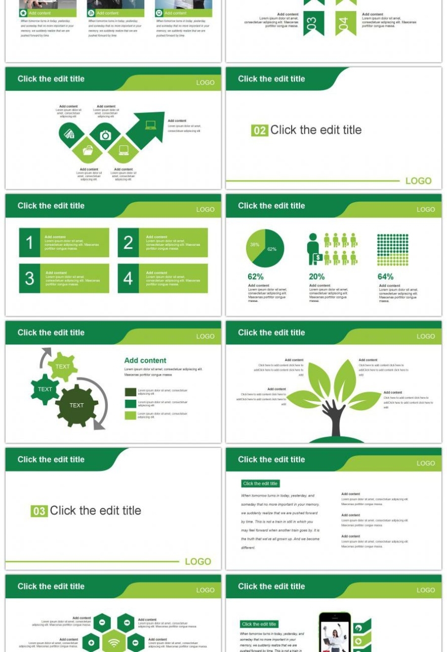 Awesome Green Simple Business Ppt Template For Unlimited Download On Pngtree Inside Free Download Powerpoint Templates For Business Presentation