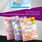 Baby Shower Flyer Free Psd Flyer Template Free Download #11221 – Styleflyers Intended For Baby Shower Flyer Templates Free