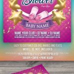 Baby Shower Party – Flyer Psd Template | By Elegantflyer With Baby Shower Flyer Template