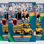 Back To School Party Flyer - Seasonal A5 Template | Exclsiveflyer inside Back To School Party Flyer Template