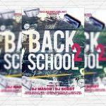 Back To School Party – Premium Flyer Template + Instagram Size Flyer In Back To School Party Flyer Template