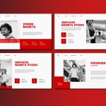 Baneta Powerpoint Template On Yellow Images Creative Store Throughout Where Are Powerpoint Templates Stored