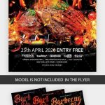 Barbecue Party Free Psd Flyer Template Free Download #34873 - Styleflyers in Free Templates For Party Flyers
